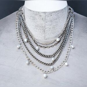 Vtg. Retired Avery Chain Necklace by Stella&dot